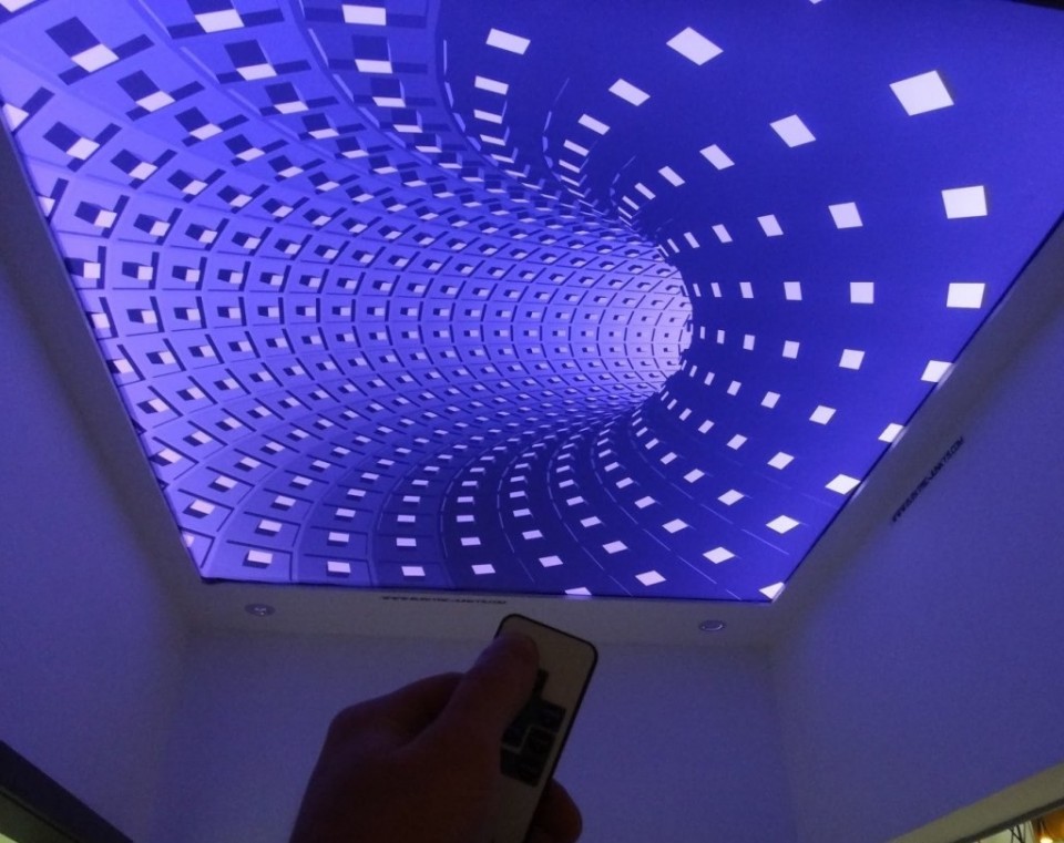 Заказать 3d натяжные потолки в г. Пудож